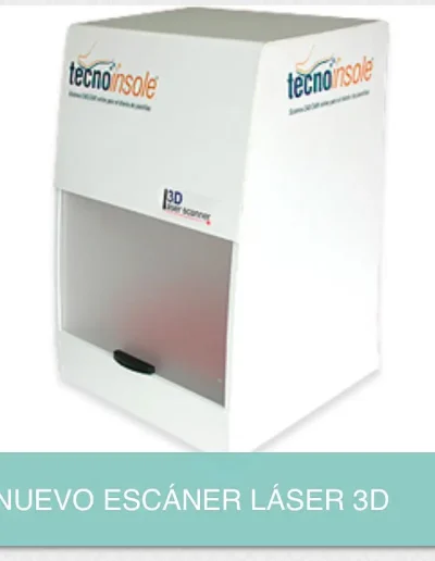 tecnoinsole, el escaner 3D